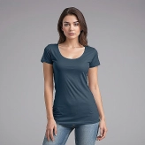 Scoop Neck T Shirt Exporter In Bangladesh